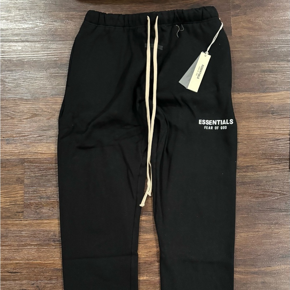 Essentials Fear Of God Black Sweatpants